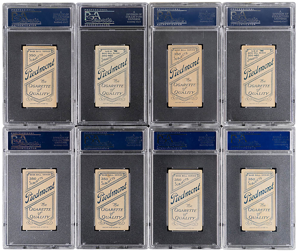 1909-1911 T206 White Border PSA Graded VG-EX 4 Collection (15)