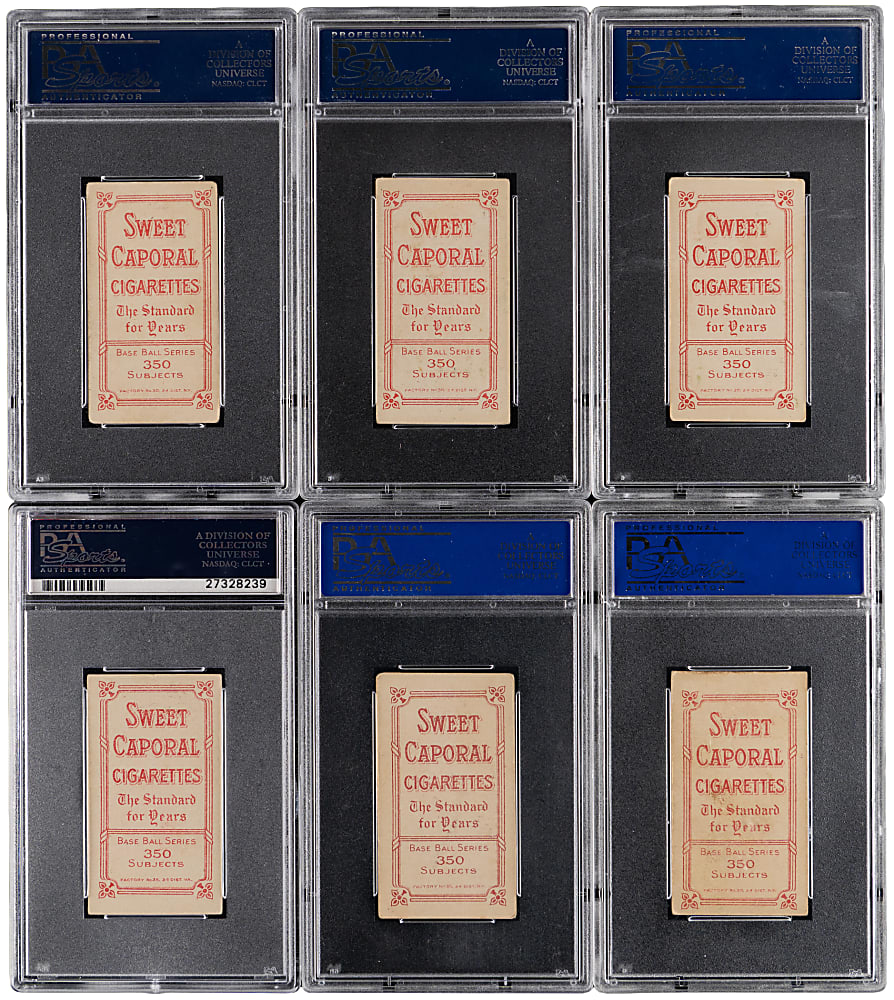 1909-1911 T206 White Border PSA Graded VG-EX 4 Collection (12)