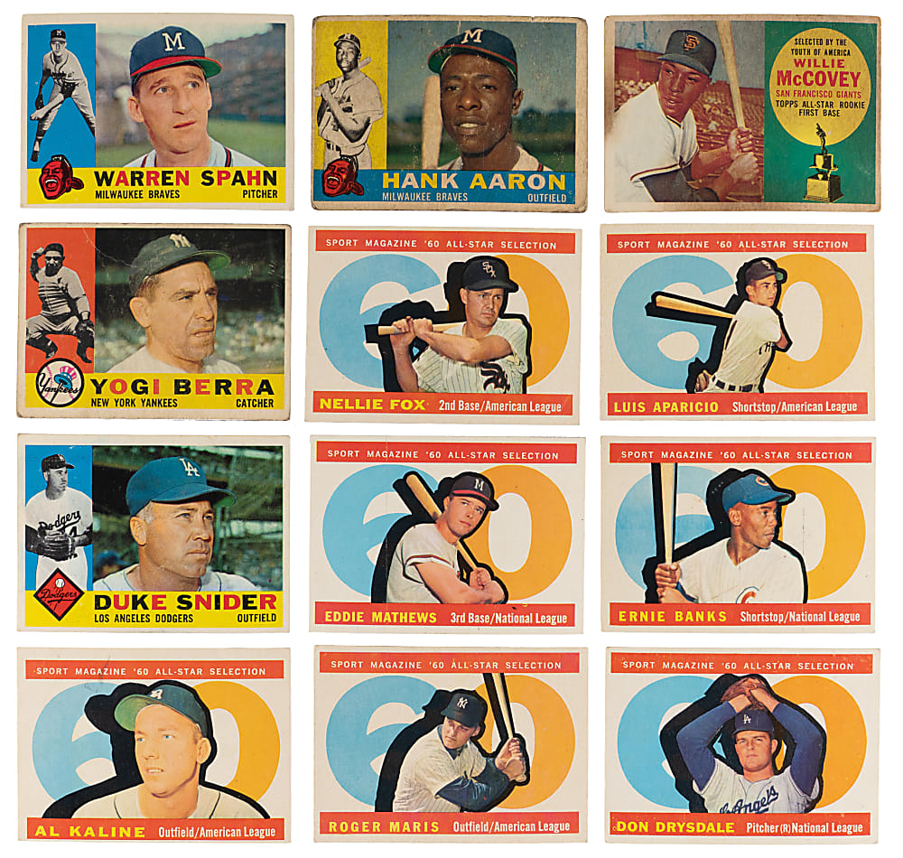 1960 Topps Complete Set (572)