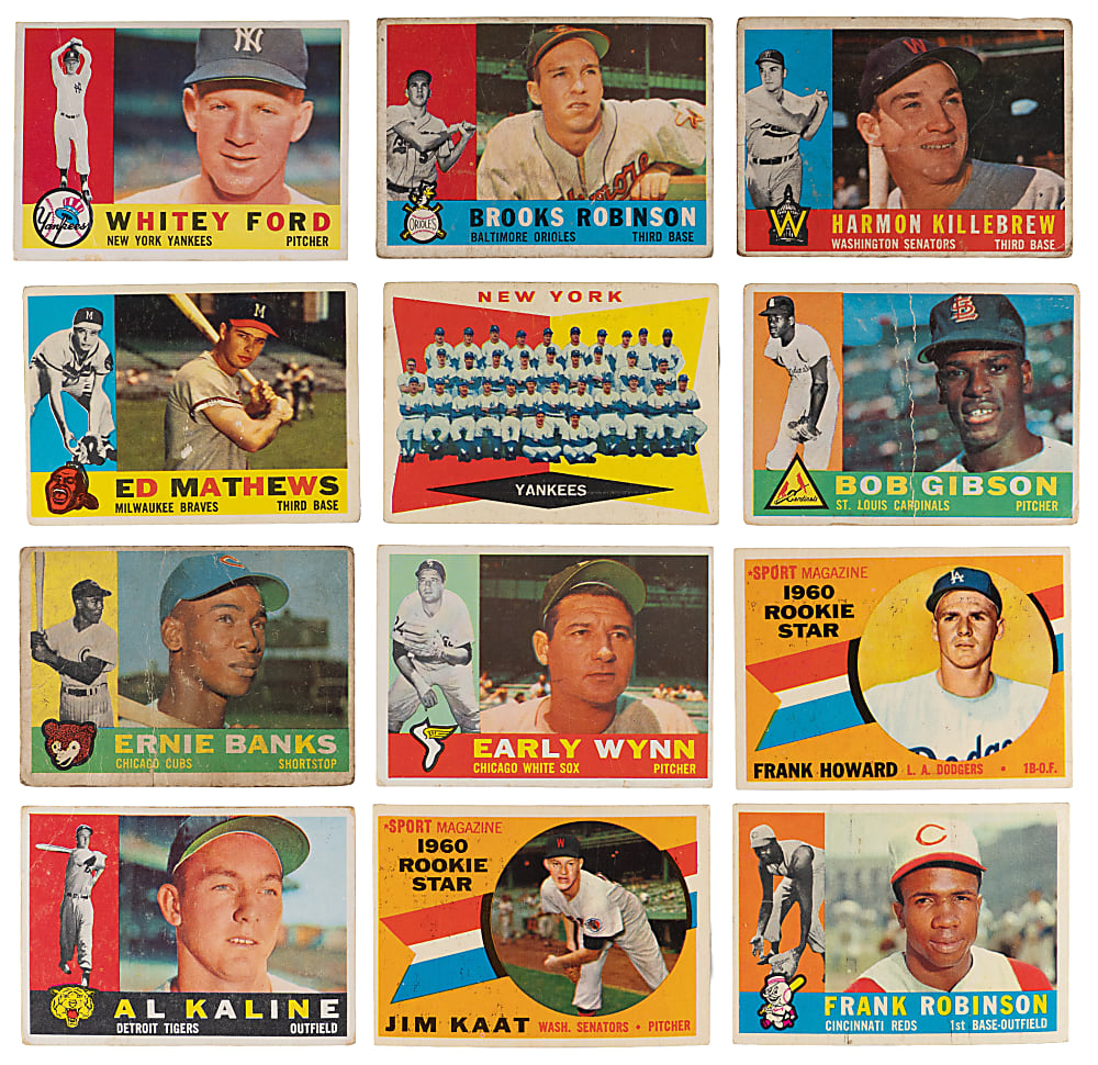 1960 Topps Complete Set (572)