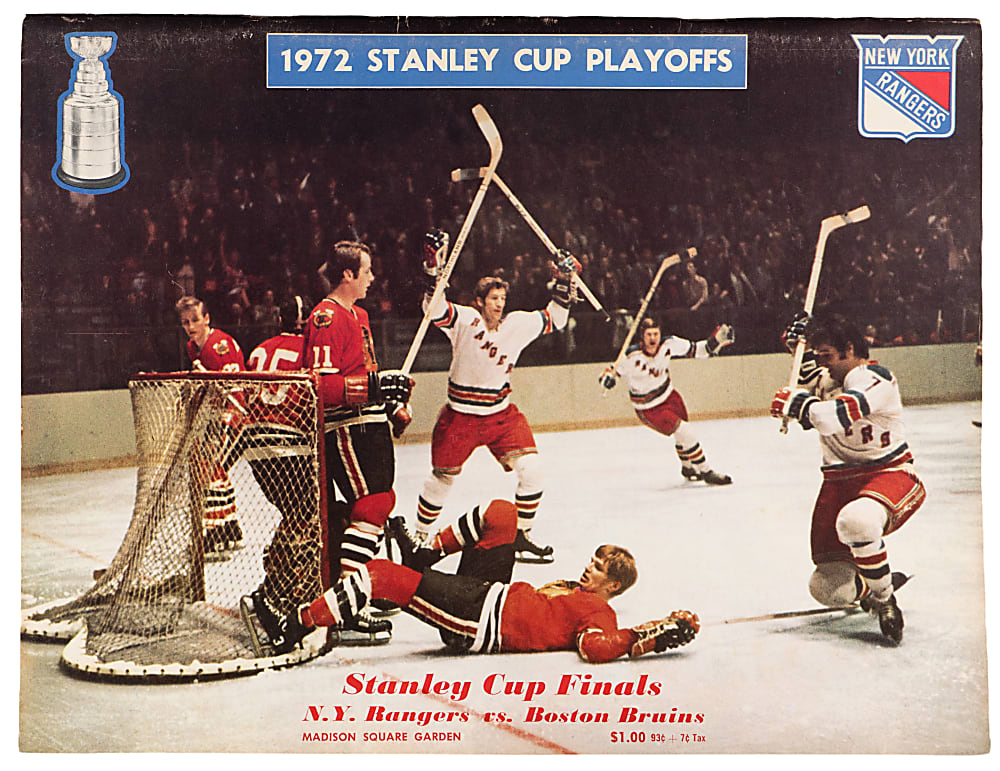 1958-1973 Stanley Cup Finals/Playoffs Program Collection (7) with (6) Finals Games & Bobby Orr First Final Four Appearance