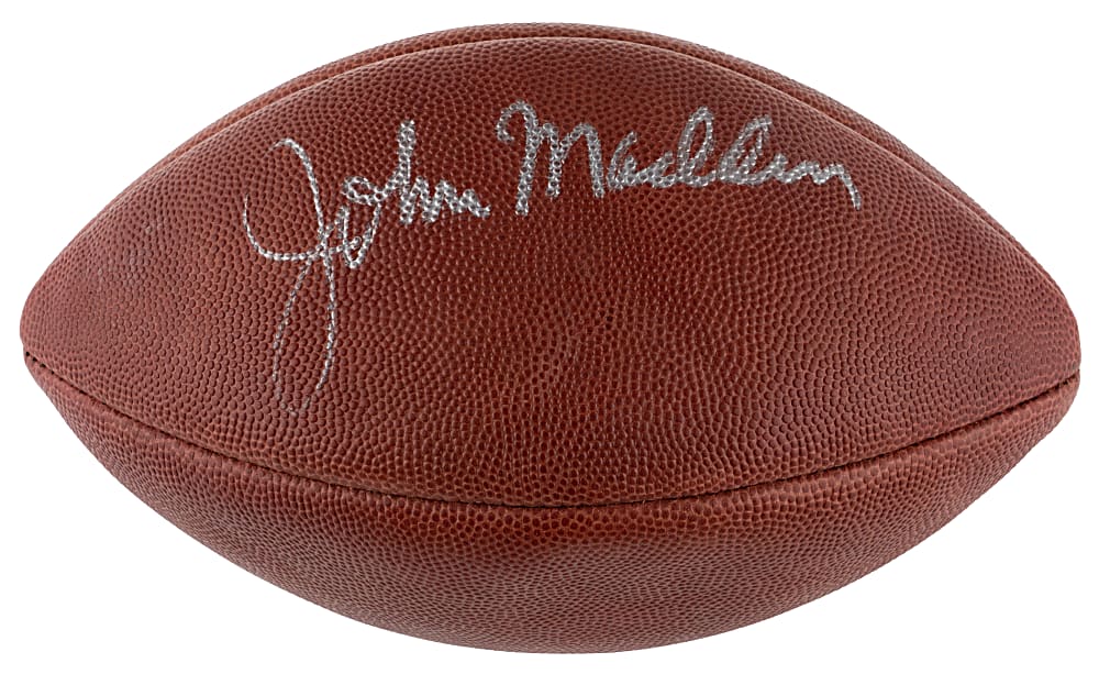 John Madden Single-Signed Wilson NFL Football