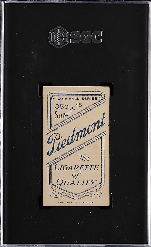 1909-1911 T206 White Border Vic Willis Throwing SGC VG/EX 4