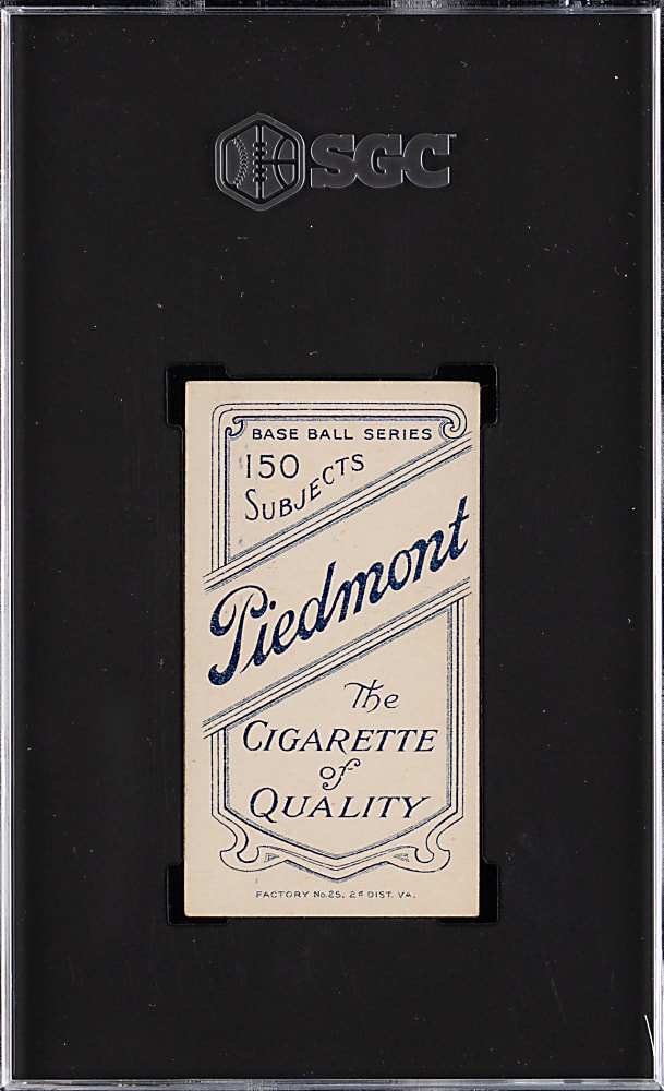 1909-1911 T206 White Border Fred Clarke Portrait SGC VG/EX 4