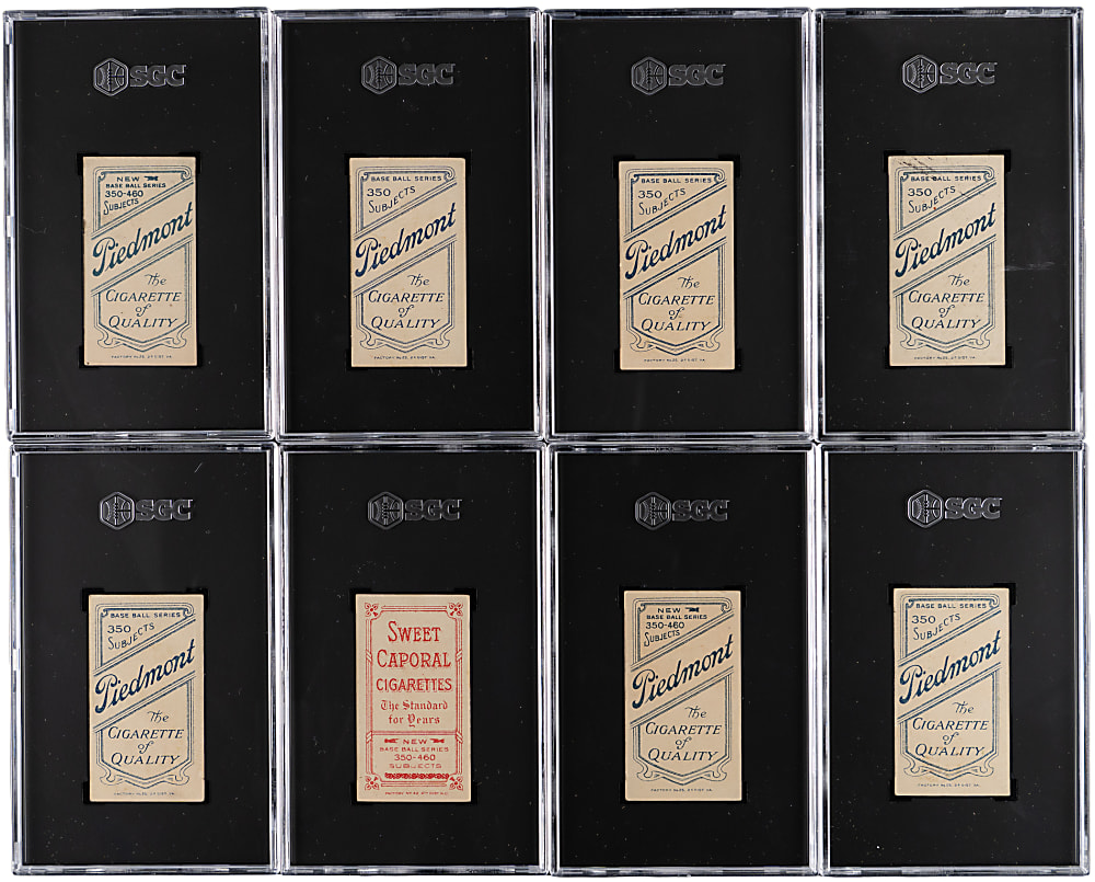 1909-1911 T206 White Border SGC Graded VG 3 Collection (16) with Tougher Examples