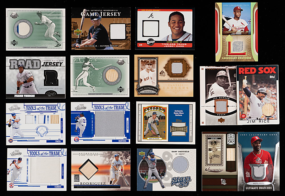 1960s-Modern Shoebox Collection (625+) with Oddball & Inserts Including Tough 1996 Bowman's Best Cuts #1 Ken Griffey Jr Refractor