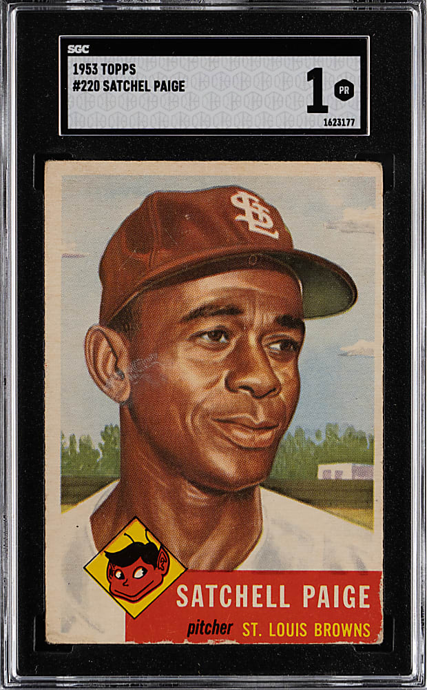 1953 Topps #220 Satchel Paige SGC POOR 1