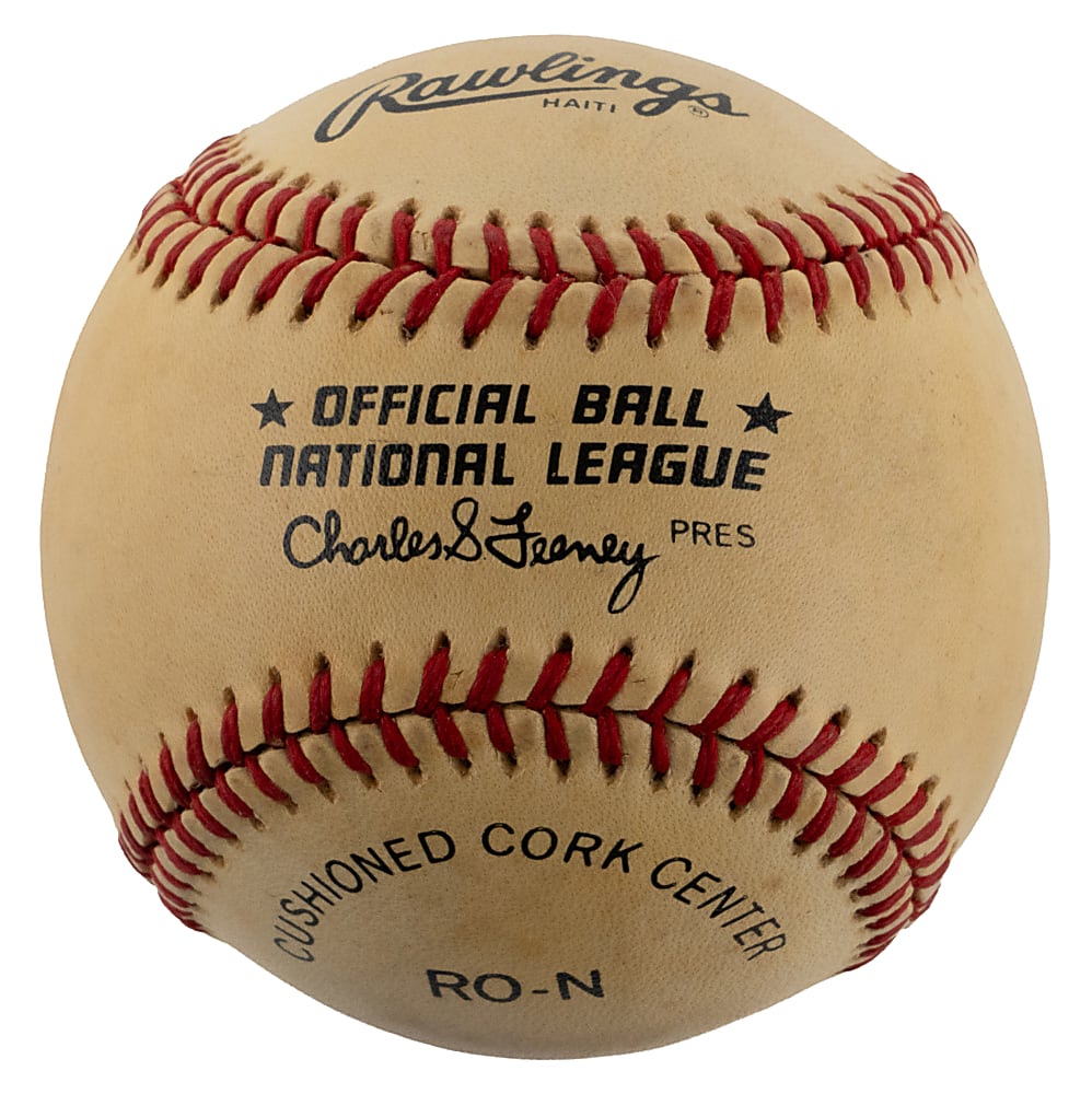 Hank Greenberg Single-Signed ONL/Feeney Baseball - Full PSA/DNA LOA