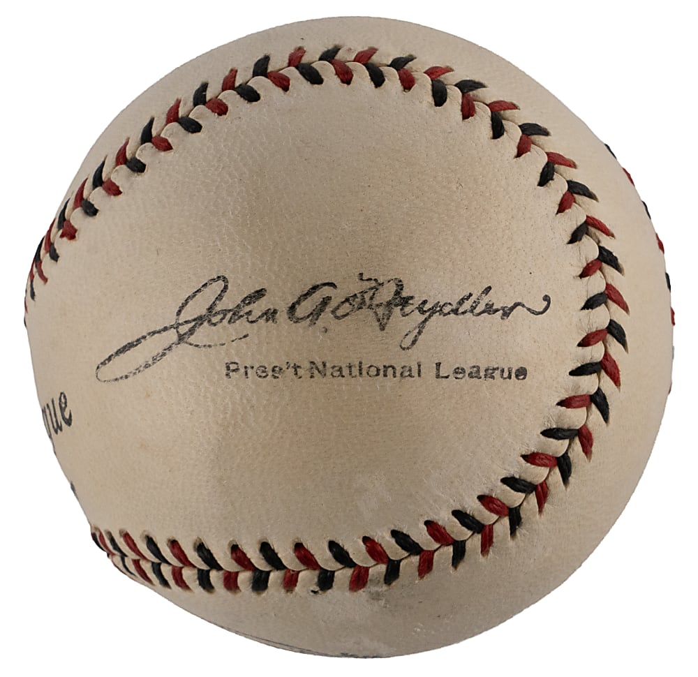 1926-1933 Spalding Official National League Heydler Baseball in Exceptional Condition