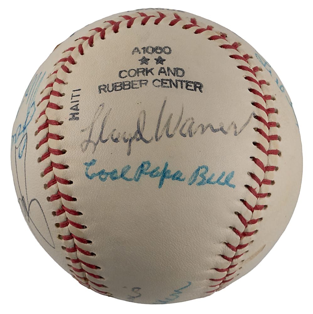 Circa 1970s Hall of Famer/Star Multi-Signed baseball with (13) Including HOF President Paul Kerr – JSA LOA