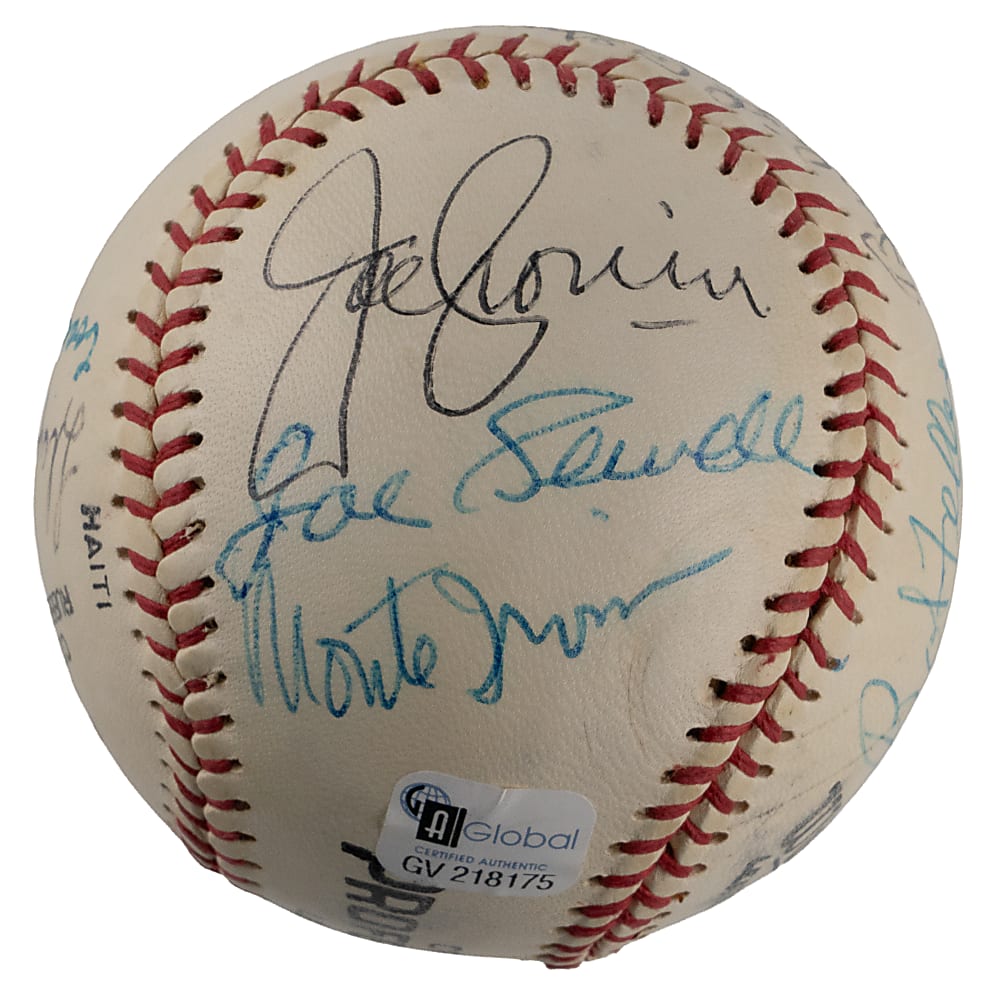 Circa 1970s Hall of Famer/Star Multi-Signed baseball with (13) Including HOF President Paul Kerr – JSA LOA