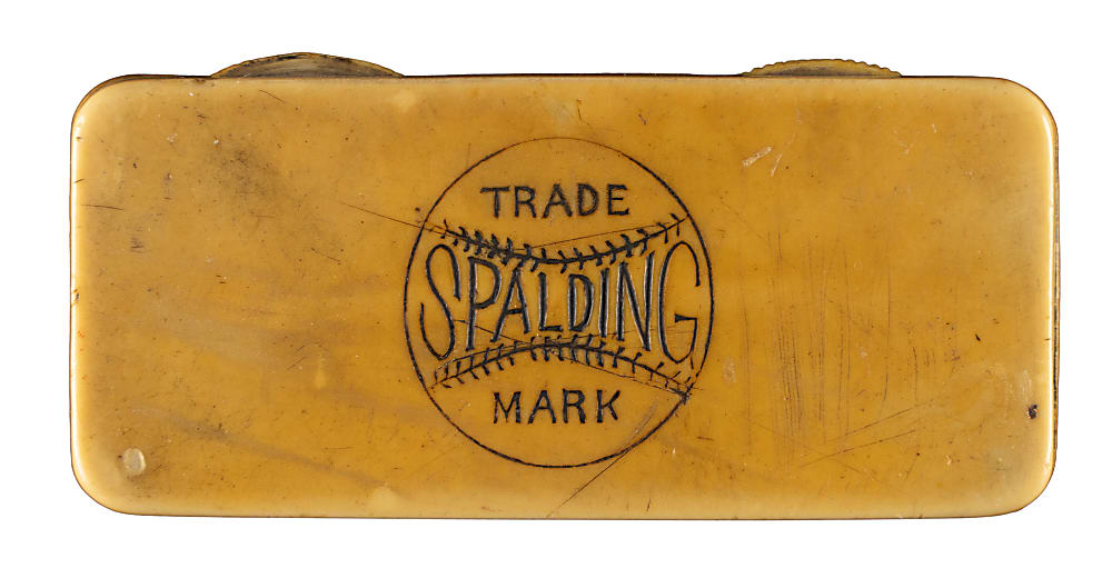 1887 Spalding Umpire Indicator with 4 Strikes & 5 Balls - Exceedingly Rare