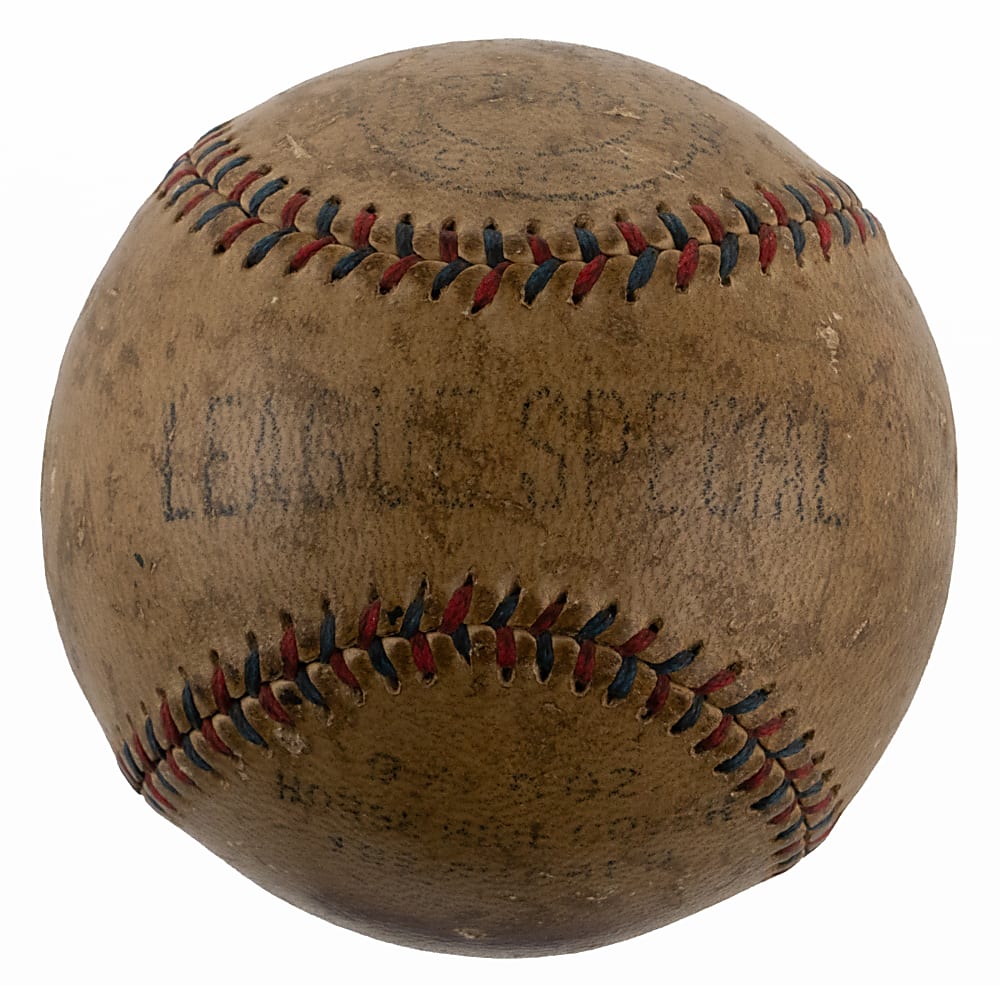 Babe Ruth Single-Signed Baseball - Full JSA LOA