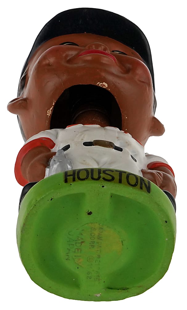 1962 Houston Colt .45s Rare Black Player Happy Face Bobblehead