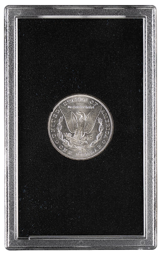 1882-CC GSA Morgan Silver Dollar with Black Box & COA