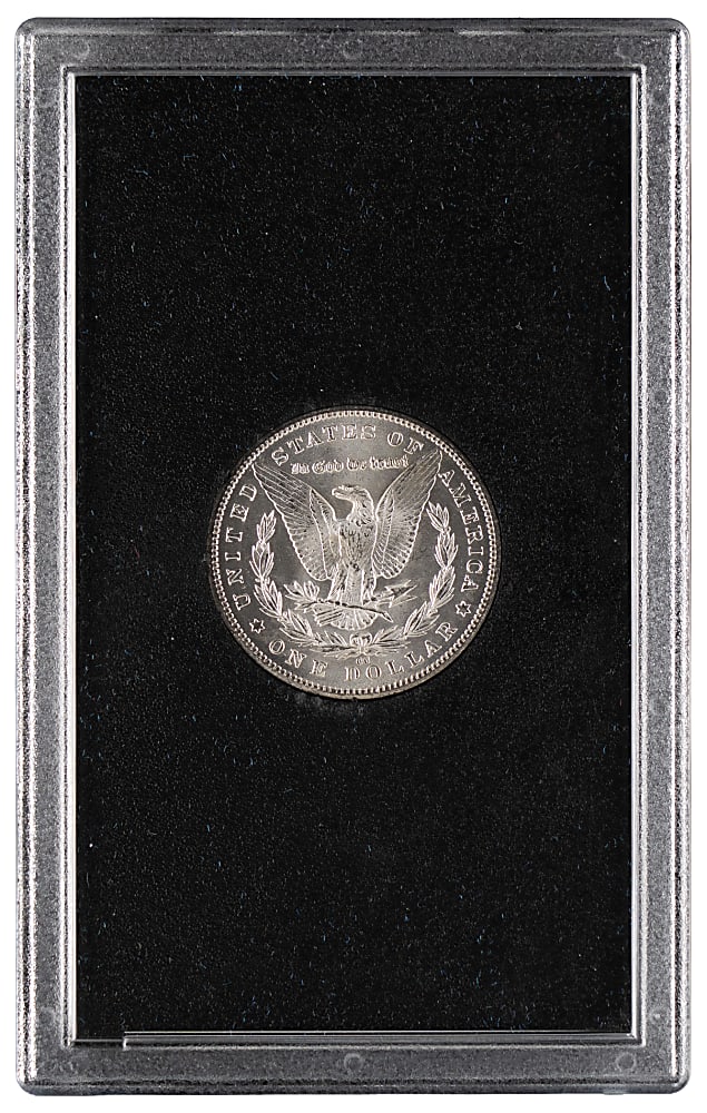 1884-CC GSA Morgan Silver Dollar with Black Box & COA