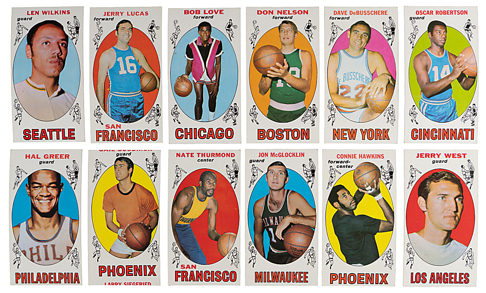 1969-1970 Topps Basketball Near Complete Set (97/99) - Clean!