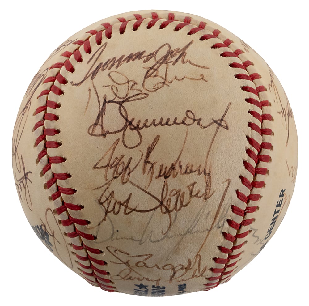 1978 National League All-Stars Team-Signed ONL/Feeney Baseball with (27) Signatures Including (8) Hall of Famers & Pete Rose