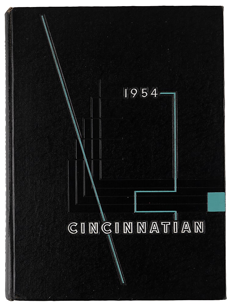 1954 Sandy Koufax University of Cincinnati College Yearbook