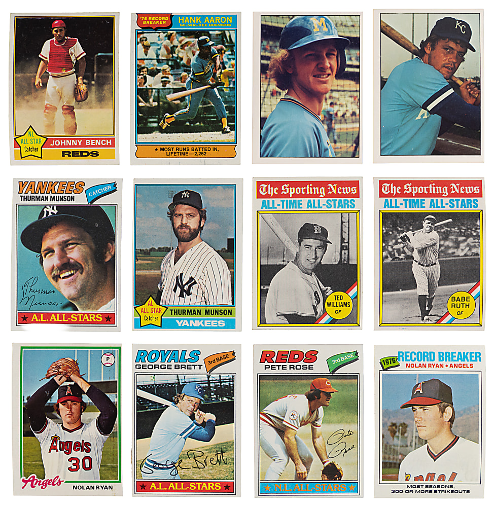 1975-1979 Topps, TCMA & SSPC Complete Set Collection (6)