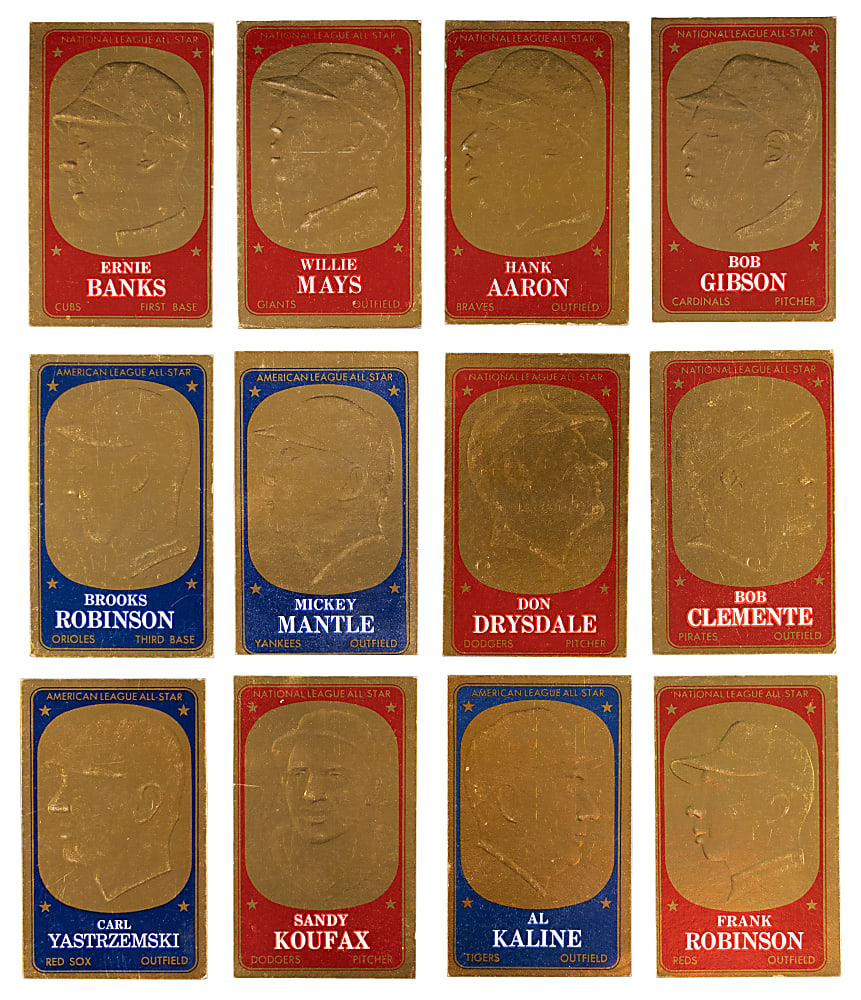 1965 Topps Embossed Complete Set (72)