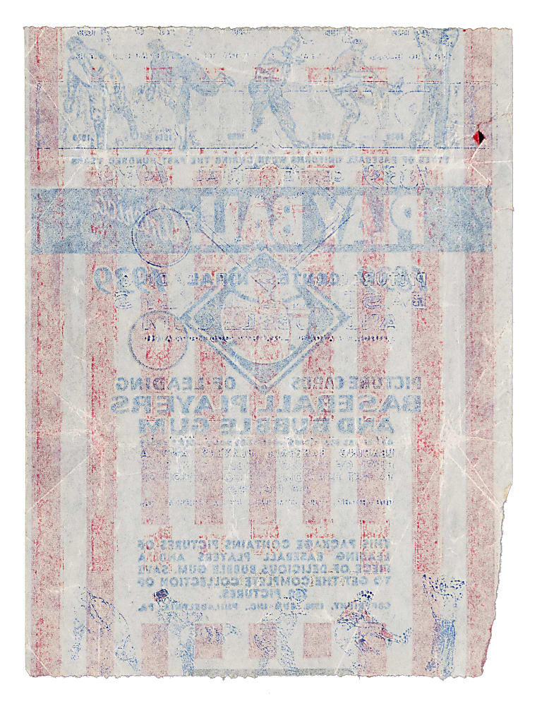 1939 Play Ball 1-Cent Wrapper