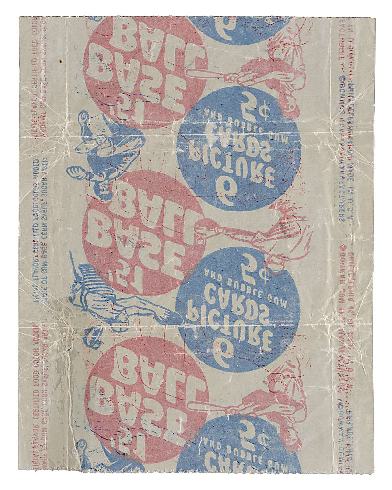 1951 Bowman Baseball 5-Cent Wrapper