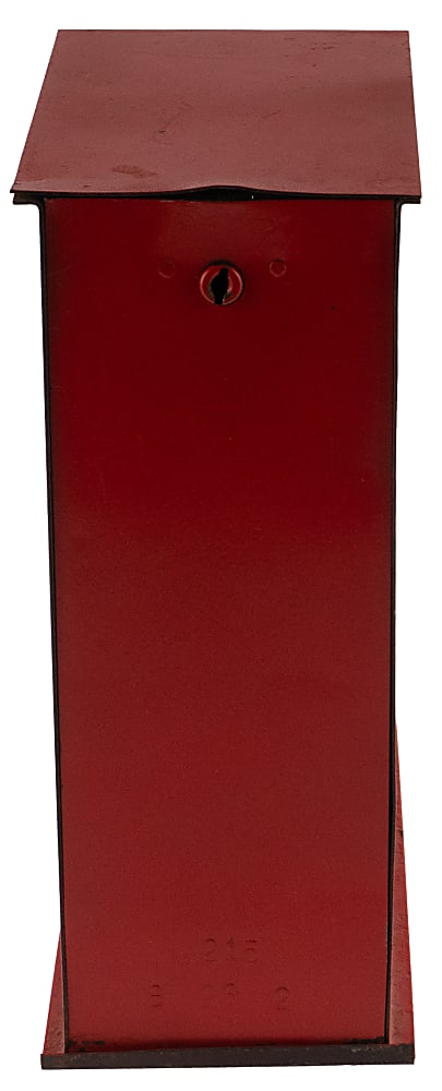 1940s Exhibit Supply Co. Penny Card Vending Machine