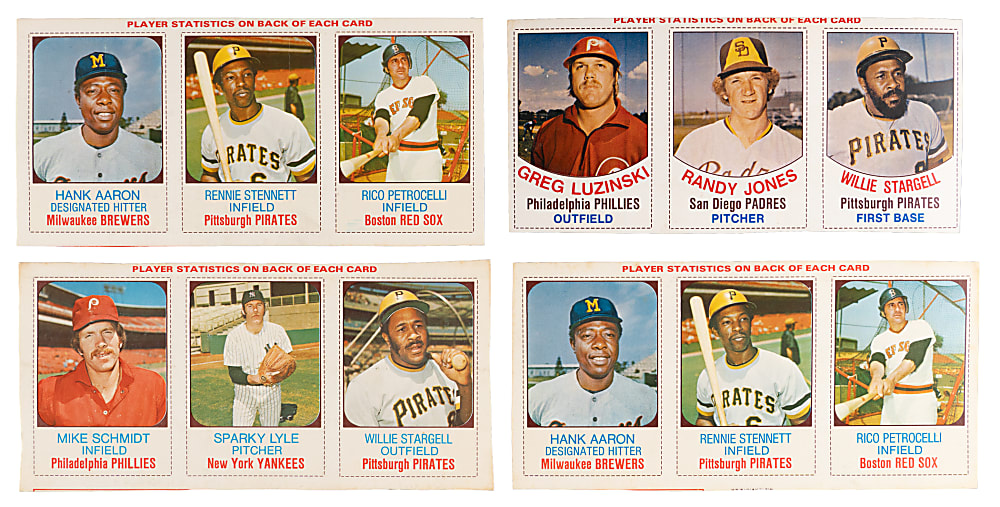 1975-1977 Hostess Collection (191) with Clean 1975 Singles Complete Set