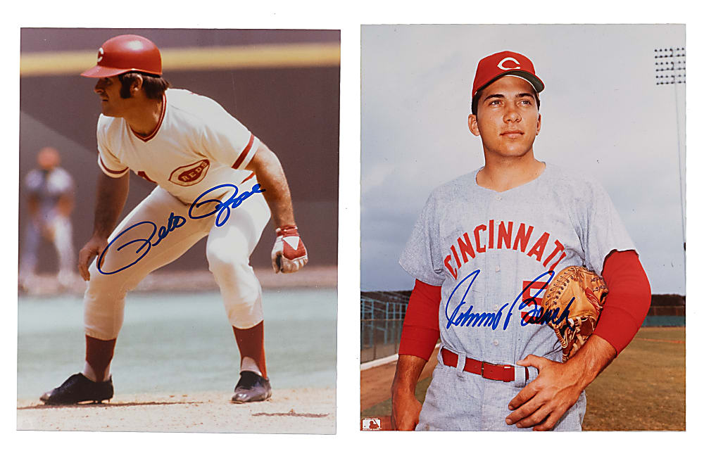 Hall of Famer/Star Signed 8x10 Photographs (11) Including Mickey Mantle with "No. 7" Inscription