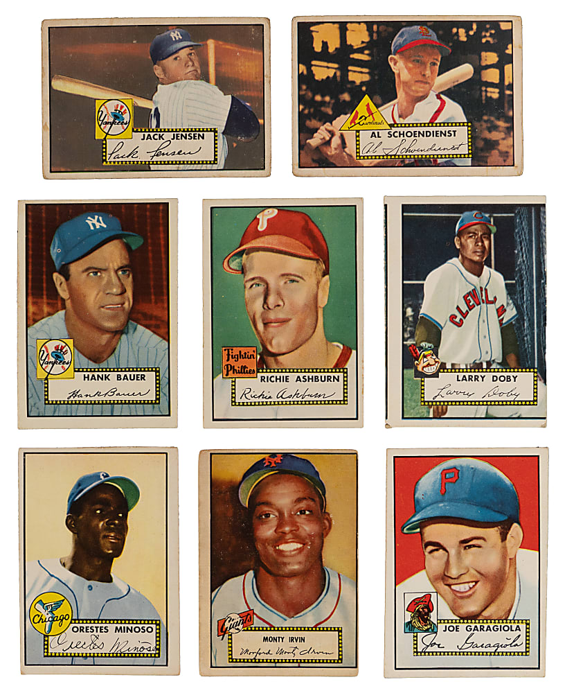 1952 Topps Collection (31) Different with (6) Hall of Famers