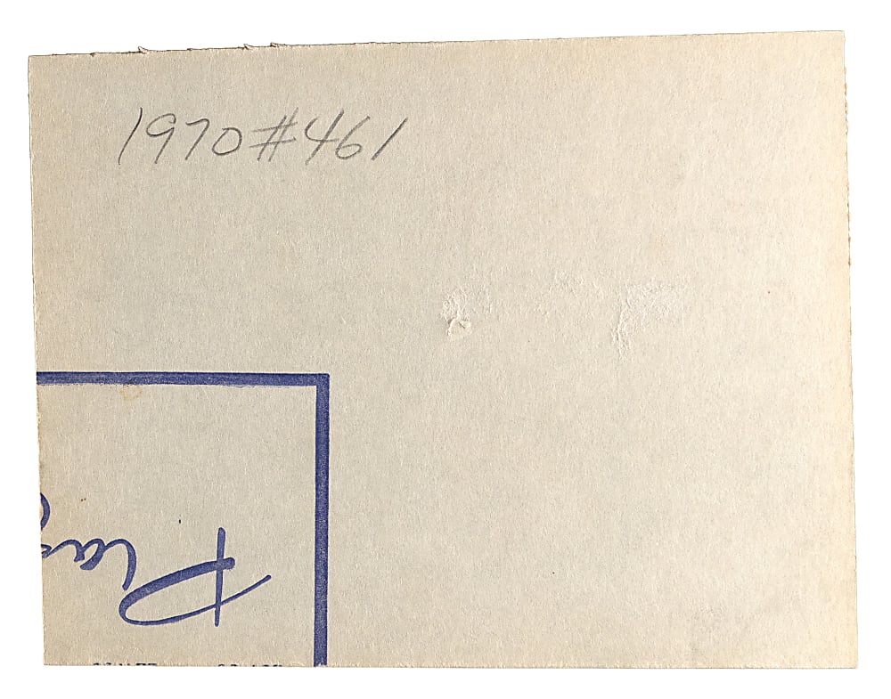 1970 Topps #461 Carl Yastrzemski All-Star Original Artwork