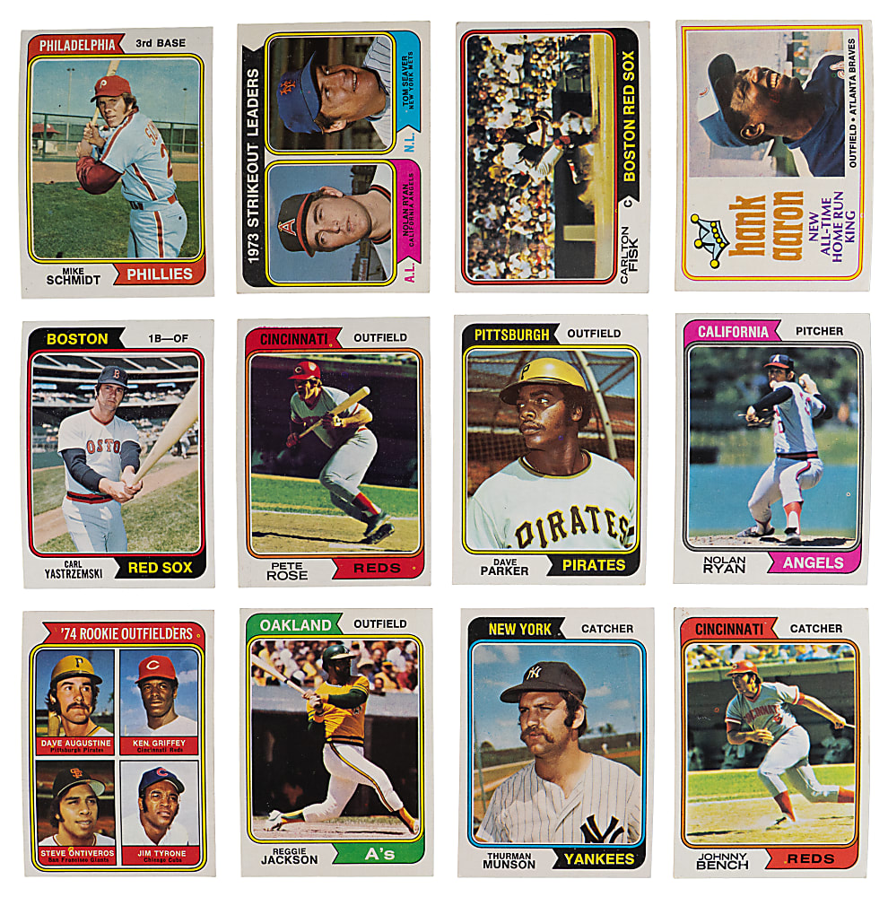1974 Topps Collection (1,050+) with (90+) Hall of Famers