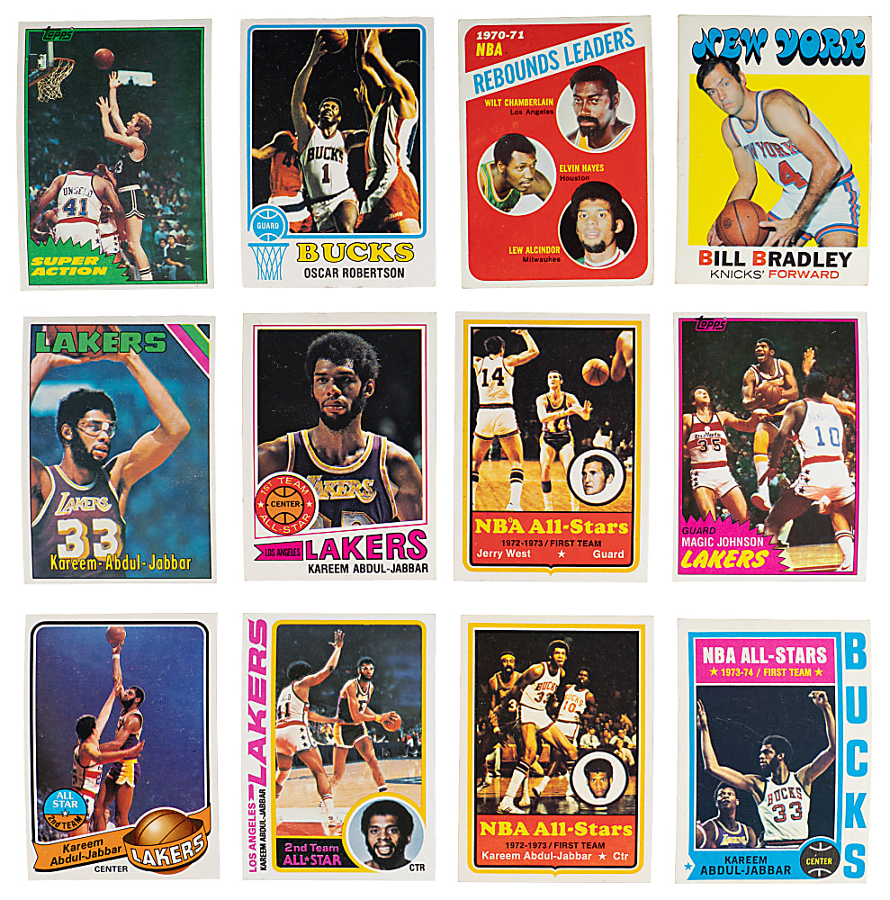 1971-1982 Topps Basketball Collection (200+) with (90+) Hall of Famers - Loaded!