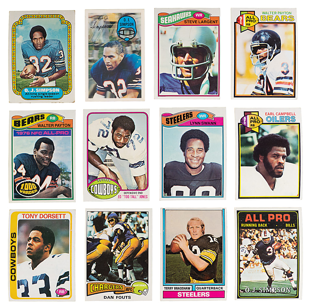 1959-1979 Football Collection (189) with (90+) Hall of Famers - Loaded!