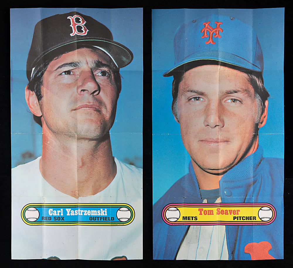 1970-1978 Multi-Sport Large Format Collection (67) with (35+) Hall of Famers