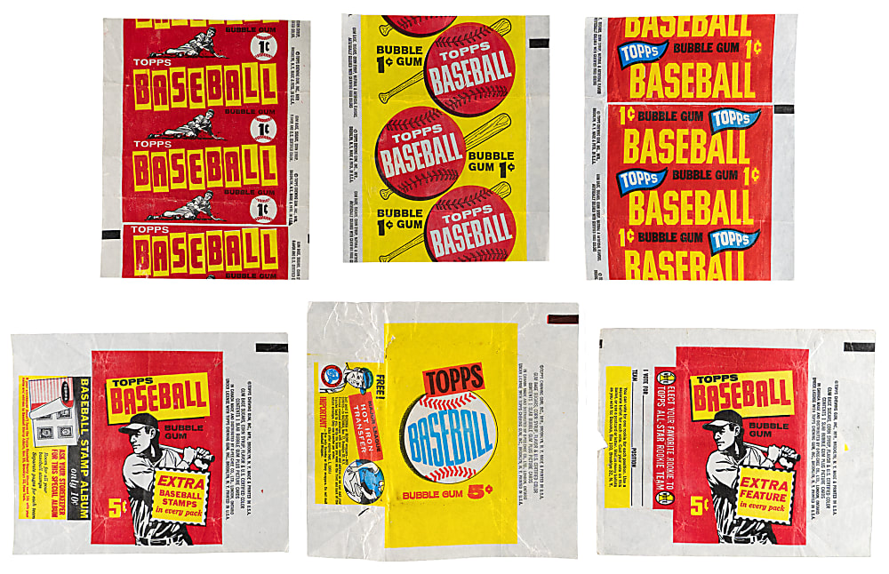 1960-1980 Topps Wrapper Collection (78)