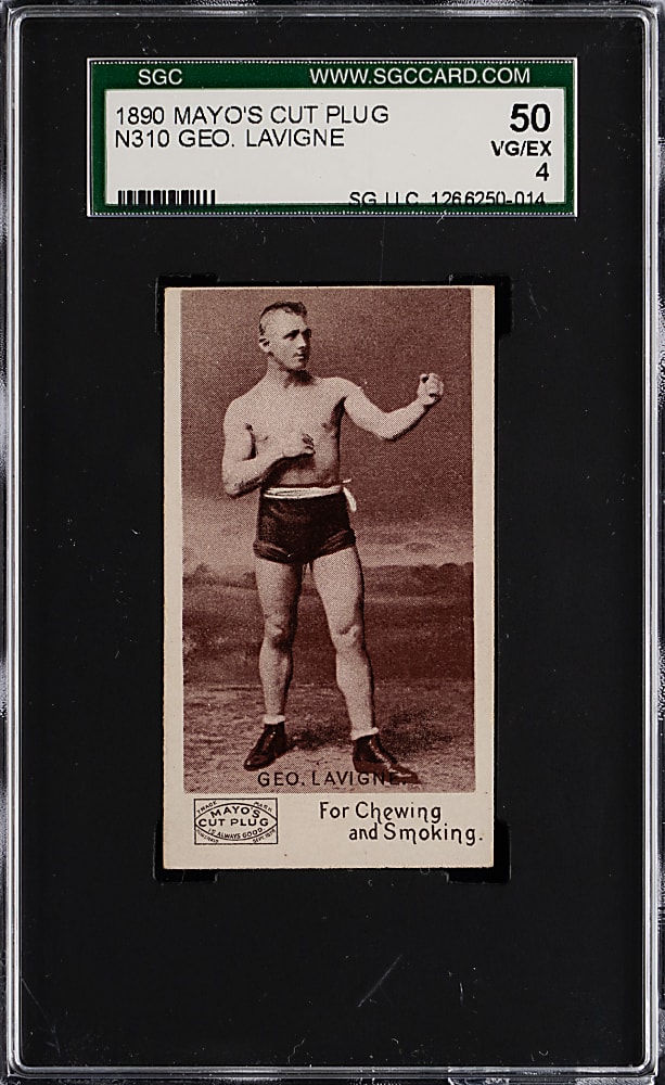 1890 N130 Mayo's Cut Plug George Lavigne SGC VG/EX 4