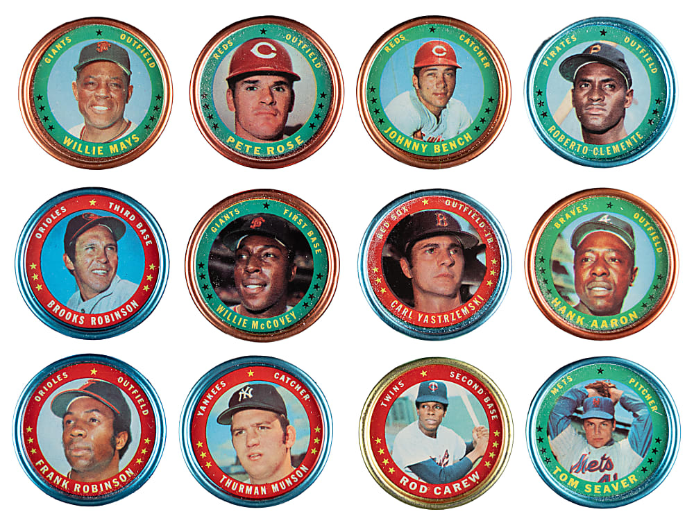 1971 Topps Coins Complete Set (153) - Clean!
