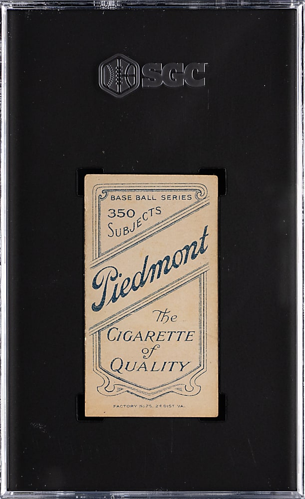 1909-1911 T206 White Border Eddie Collins SGC EX 5