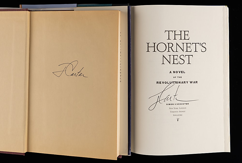 Jimmy Carter Signed Hardcover Books (6) Including (1) Dual-Signed with Rosalynn