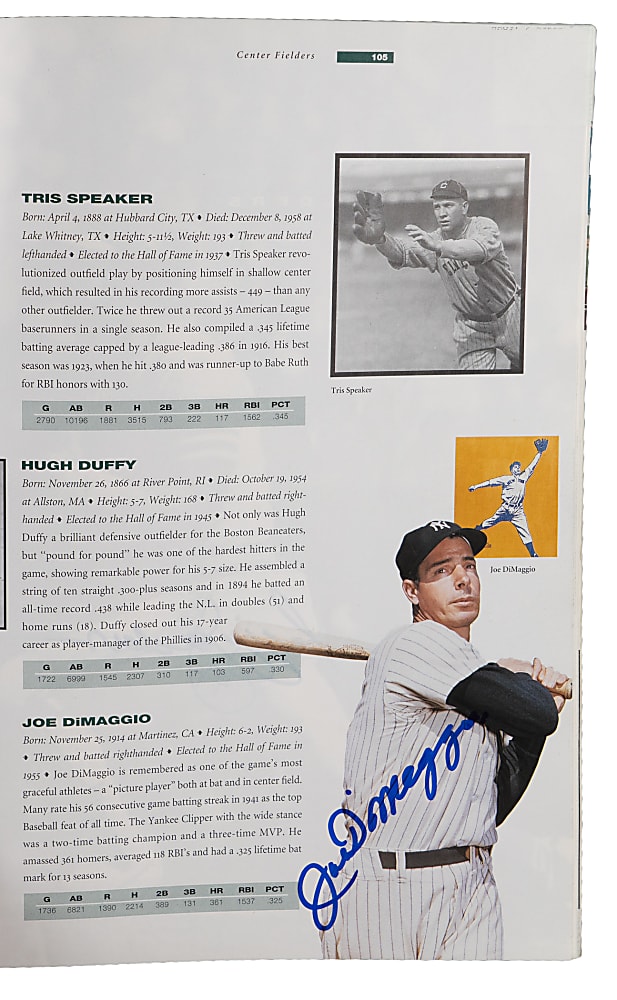 1994 Multi-Signed Hall of Fame Yearbook with (56) Total Signatures Including 1994 Inductees Carlton & Rizzuto, Plus DiMaggio, Aaron, Mays, Koufax