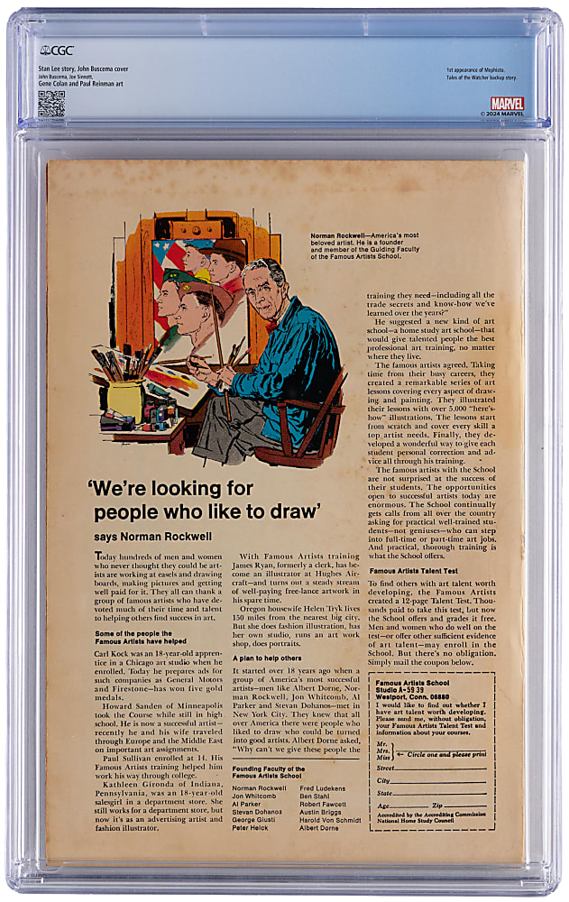 1968 Marvel The Silver Surfer #3 First Appearance of Mephisto - CGC 5.0