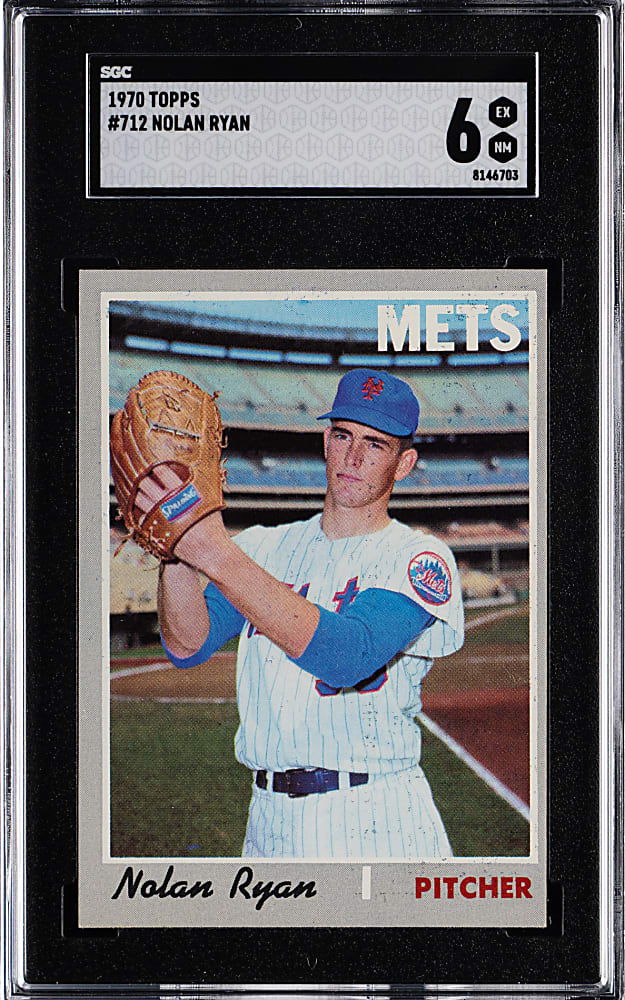1970 Topps #712 Nolan Ryan High Number SGC EX/NM 6