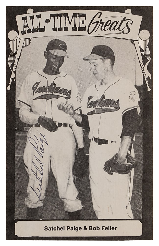 1973 TCMA All-Time Greats Satchel Paige Signed with Full JSA LOA