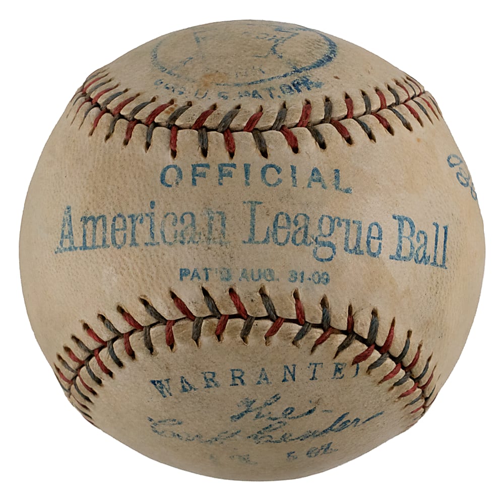 1918-1924 Official American League Ban Johnson Baseball