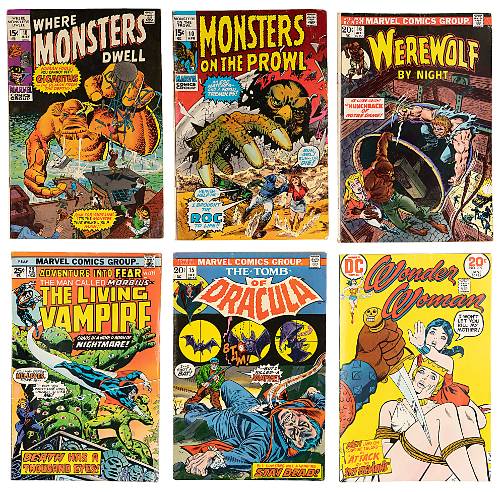 1970s-1980s Horror and Super-Hero Comic Books (17)