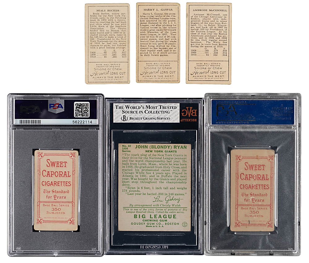 1909-1934 Pre-War Grab Bag (6) with (3) Graded