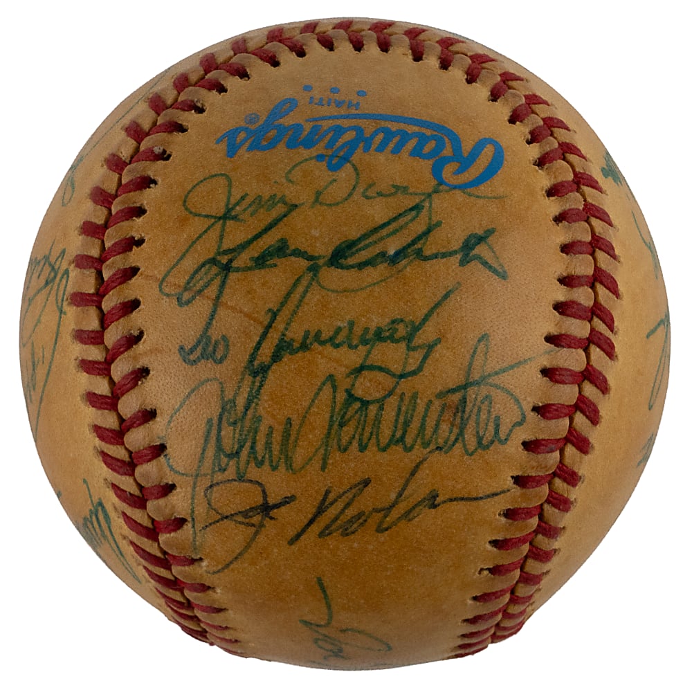 1983 World Champions Baltimore Orioles Team-Signed OAL/MacPhail with (21) Signatures Including Eddie Murray, Jim Palmer & Cal Ripken Jr.