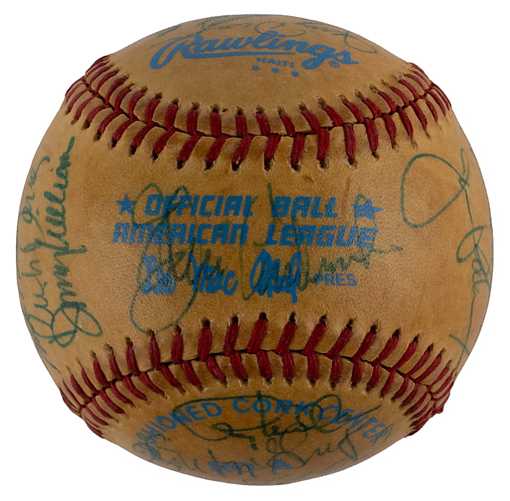 1983 World Champions Baltimore Orioles Team-Signed OAL/MacPhail with (21) Signatures Including Eddie Murray, Jim Palmer & Cal Ripken Jr.